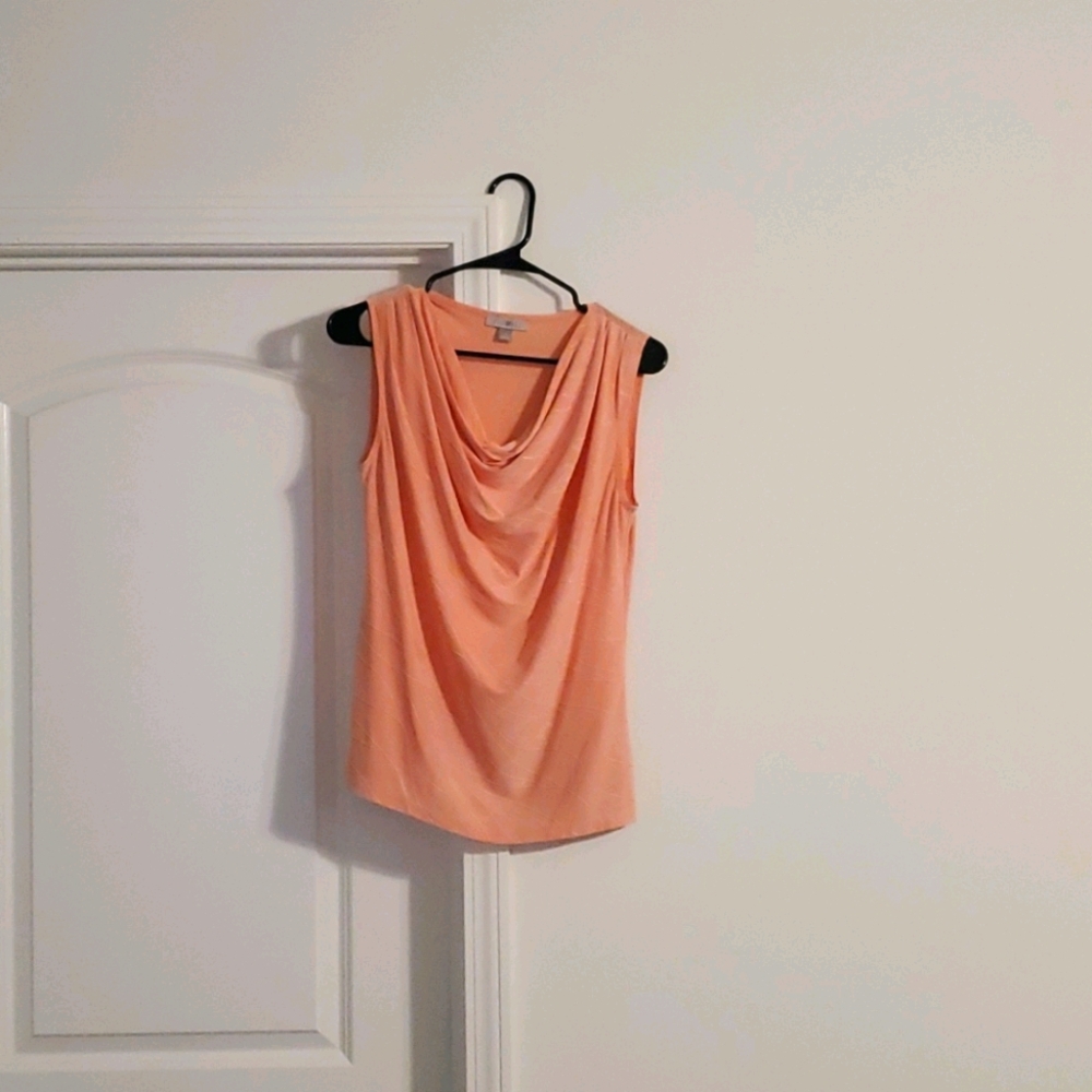 Peach colored blouse